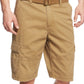 Shorts cargo relaxados com cinto American Rag masculino bege tamanho 30