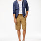 Shorts cargo relaxados com cinto American Rag masculino bege tamanho 30