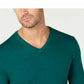 Suéter masculino Alfani com decote em V verde tamanho XXG