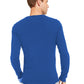 Suéter de algodão com decote em V liso Alfani masculino, azul, tamanho pequeno