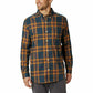Camisa Columbia Rapid Rivers II Manga Longa Masculina Amarela Tamanho P