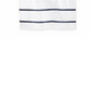 Camiseta masculina listrada American Rag com decote em V, tamanho natural pequeno