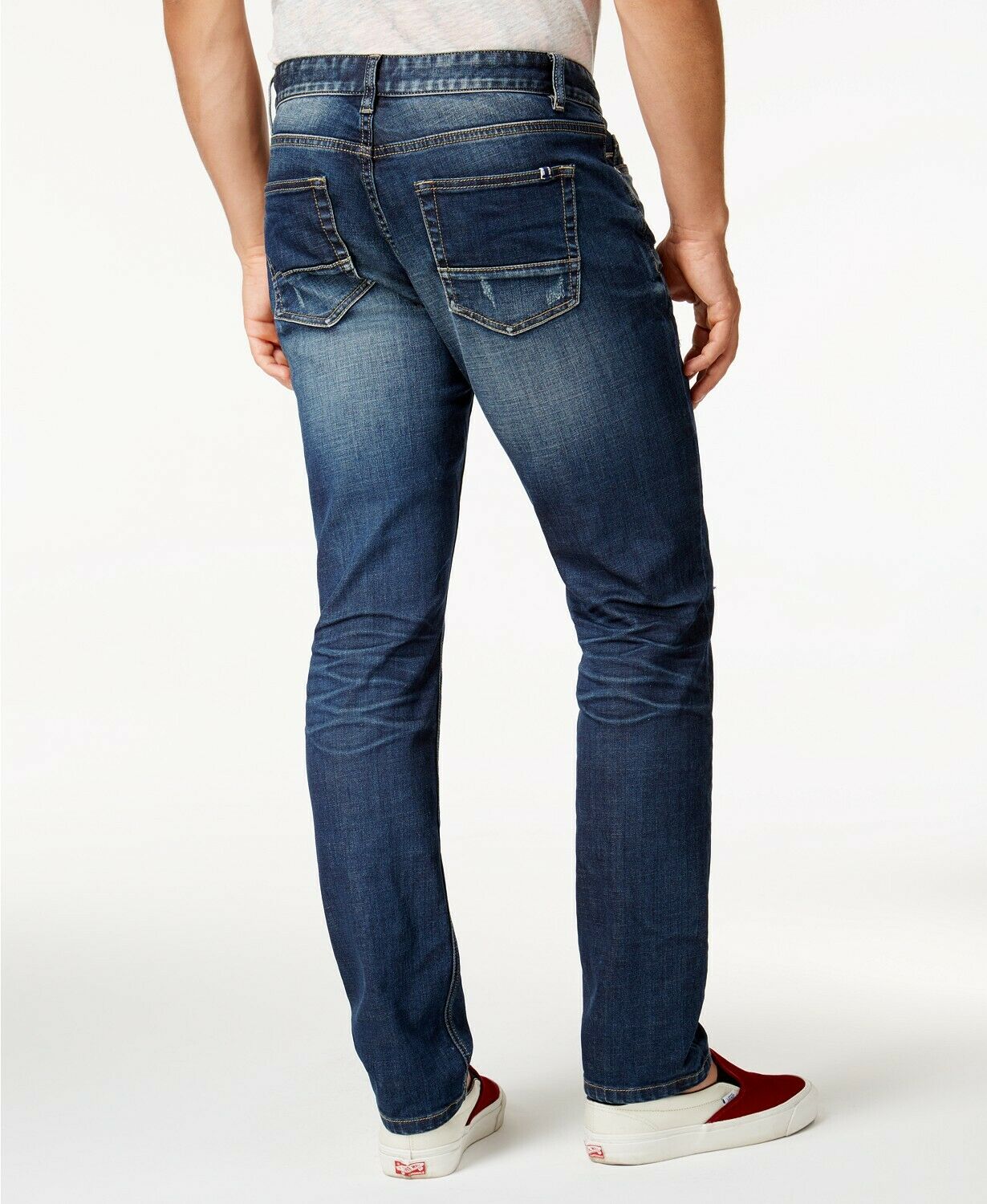 American Rag Masculino Riverview Wash Envelhecido Slim Stretch Tamanho 30x30
