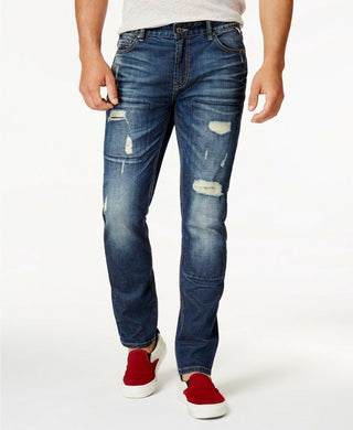 American Rag Masculino Riverview Wash Envelhecido Slim Stretch Tamanho 32x30