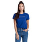 Camiseta Levi's Feminina Cotton The Perfect Tee Logo Graphic Azul Marinho Tamanho P