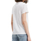 Camiseta Levi's Feminina de Algodão com Logo Gráfico, Branca, Tamanho Médio