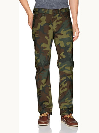 Levi's Men's 541 Athletic Fit Camo Jeans Green Size 42X30