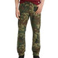 Calça jeans Levi's 541 Athletic Fit Camo Masculina Verde Tamanho 34X32