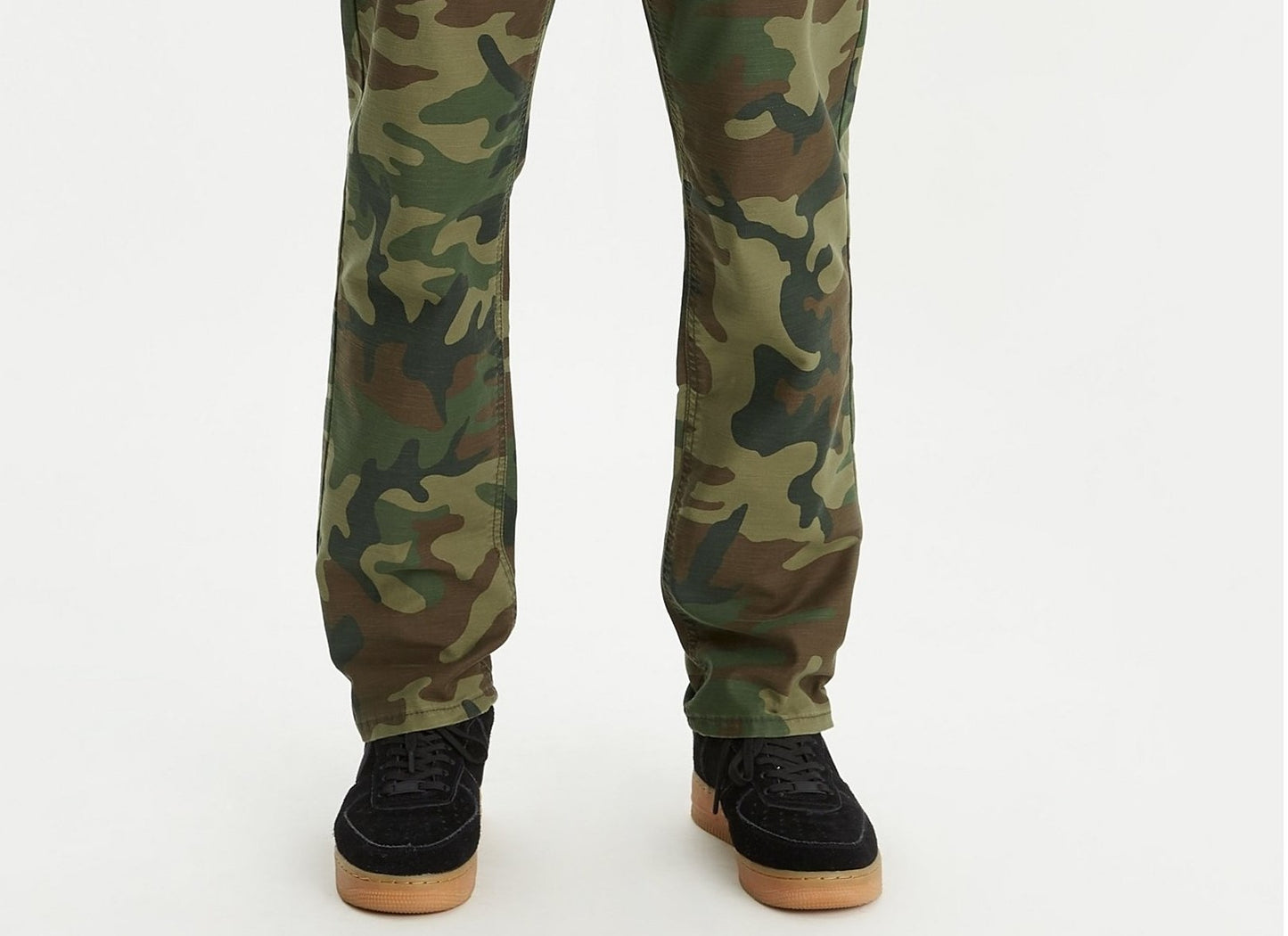 Calça jeans Levi's 541 Athletic Fit Camo Masculina Verde Tamanho 42X32