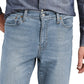 Calça jeans Levi's 541 Athletic Fit All Season Tech rasgada e reparada, azul, tamanho 34x30