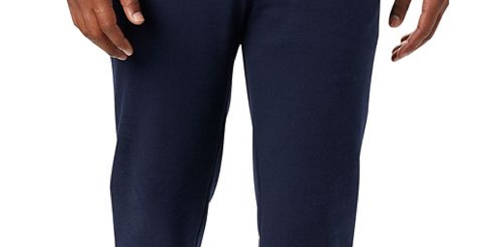 Calça de moletom Columbia Viewmont masculina, azul, tamanho pequeno