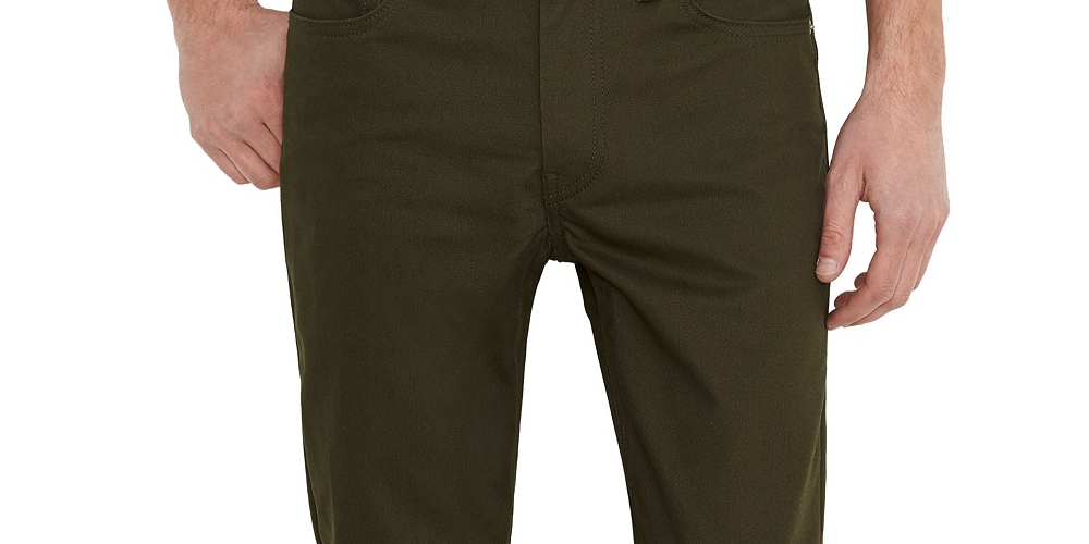 Calça Jeans Levi's 511 Slim Fit Commuter Masculina Verde Tamanho 29X32