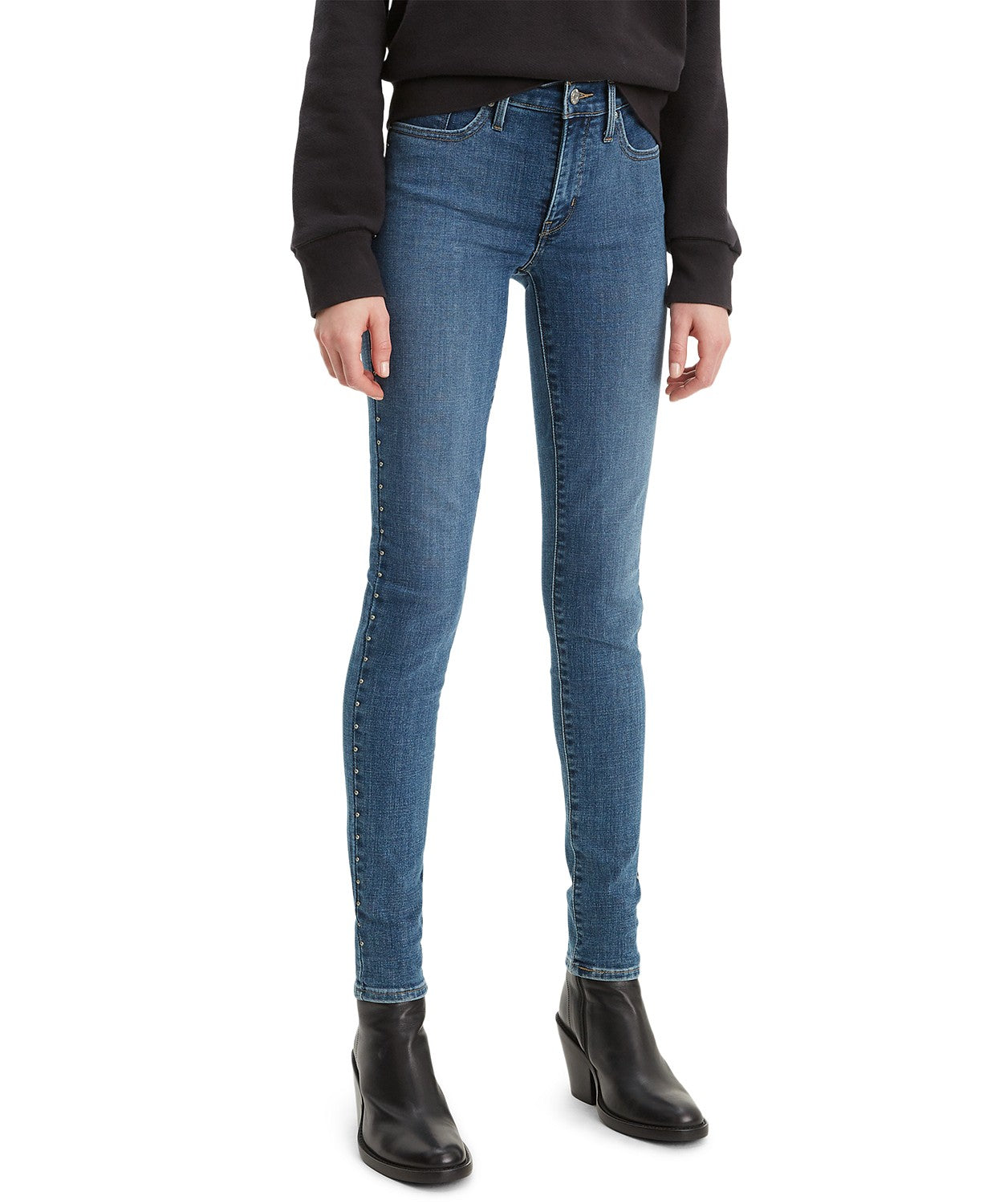 Calça Jeans Skinny Levi's 311 Shaping Feminina Azul Tamanho 26 W