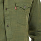Camisa Levi's Darrow Masculina Verde Tamanho Extra Grande
