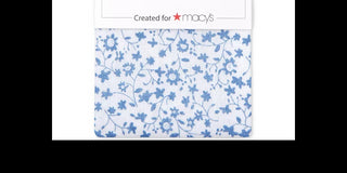 Lenço de bolso floral masculino Four in Hand Pannell azul-marinho tamanho regular