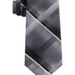 Gravata xadrez clássica Dean masculina Van Heusen, preta, tamanho regular