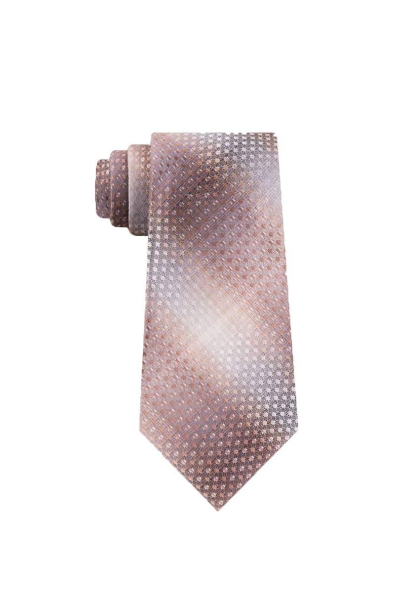 Gravata Van Heusen masculina The Cardenas Ombre bege tamanho regular