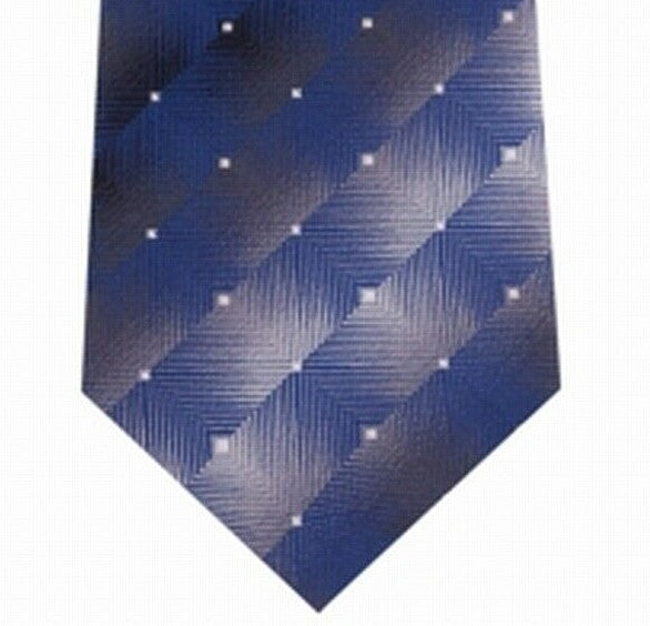 Gravata Van Heusen Pizarroso Geo masculina tamanho marinho regular