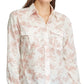Blusa Ralph Lauren Feminina com Botões e Gola Punhada para Usar no Trabalho, Vermelha, Tamanho Médio