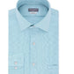 Camisa social masculina Van Heusen, corte regular, sem vincos, com gola flexível e elástica, lisa, tamanho azul-água, 15,5 x 34-35