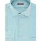 Camisa social masculina Van Heusen Classic/Regular Fit, sem vincos, com elástico e gola flexível, lisa, azul, tamanho 16-36-37