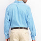 Camisa social masculina Van Heusen Classic/Regular Fit Performance Stretch, sem vincos, com gola flexível e xadrez, tamanho Lagoon, 17-34-35