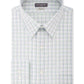 Camisa social masculina Van Heusen Classic Fit, sem vincos, com gola flexível e elástica, azul, tamanho 17-36-37