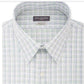 Camisa social masculina Van Heusen Classic Fit, sem vincos, com gola flexível e elástica, azul, tamanho 17-36-37