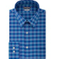 Camisa social masculina Van Heusen Fit Flex Collar Check Aqua Tamanho 17,5-32-33