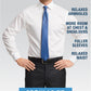 Camisa social masculina Van Heusen Classic/Regular Fit Stretch Flex Check Cinza 14.5-32-33