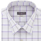 Camisa social masculina Van Heusen Classic/Regular Fit Stretch Flex Check Cinza 15-32-33