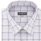 Camisa social masculina Van Heusen Regular Fit, sem vincos, com gola flexível elástica, cinza, 15,5 x 32-33