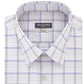 Camisa social masculina Van Heusen Classic/Regular Fit Stretch Flex Check Cinza 16-32-33