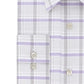 Camisa social masculina Van Heusen Classic/Regular Fit, sem vincos, com gola flexível elástica, tamanho 34-35, cinza