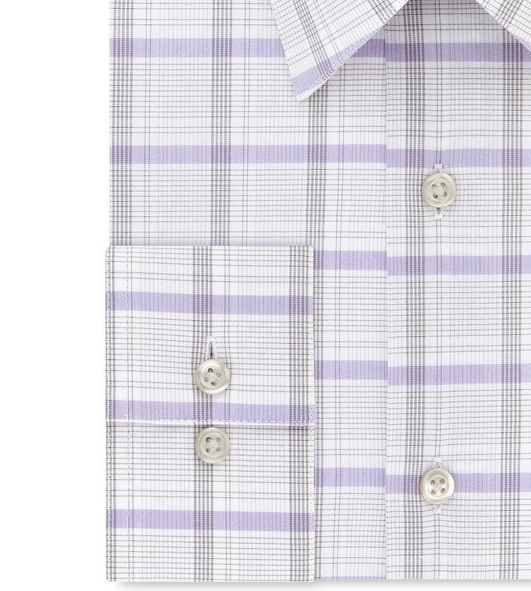 Camisa social masculina Van Heusen Classic/Regular Fit, sem vincos, com gola flexível elástica, tamanho 34-35, cinza
