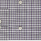 Camisa social masculina Van Heusen Classic Fit Flex Collar Stretch Cinza Xadrez Tamanho 36X37