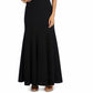 Vestido sereia com decote em V e decote em V feminino R&amp;M Richards, preto, tamanho 14