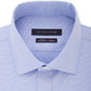 Camisa social masculina Tommy Hilfiger Athletic-Fit Flex Collar Azul Tamanho 16,5x36-37