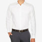 Camisa social masculina Tommy Hilfiger Athletic Fit Performance Stretch Th Flex Collar, branca, tamanho 15-32-33