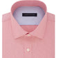 Camisa social masculina Tommy Hilfiger Athletic-Fit Moisture-Wicking Flex Performance, vermelha, tamanho 16,5 x 34-35