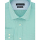 Camisa social masculina Tommy Hilfiger THFlex Performance Stretch Solid, verde, tamanho 16,5 x 34-35
