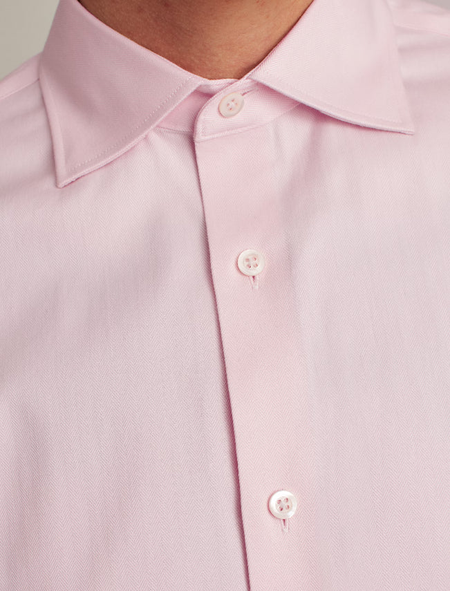 Camisa social masculina Tommy Hilfiger Big &amp; Tall Slim-Fit Performance Stretch Check, rosa, tamanho 19, 34-35
