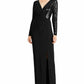 Vestido Ralph Lauren Feminino Manga Longa com Lantejoulas Preto Tamanho 4
