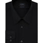Camisa social masculina Arrow Classic-Fit, preta, tamanho 15-15,5x32-33
