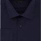 Camisa social masculina DKNY Slim Fit Stretch Solid Azul Tamanho 34X35