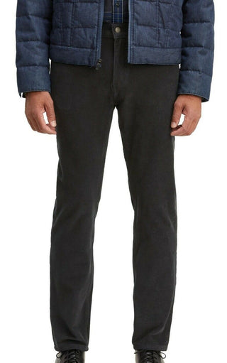Levi's Men's 502 Taper Corduroy Pants Black Size 29X32