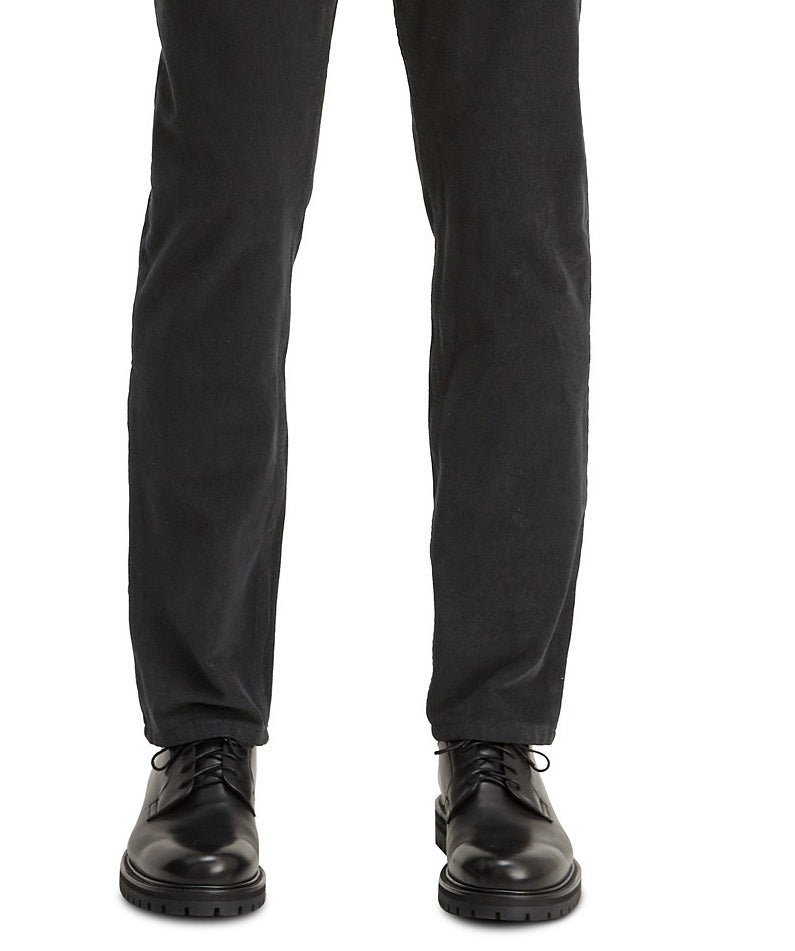 Calça Levi's Masculina 502 Taper Veludo Cotelê Preta Tamanho 34X32