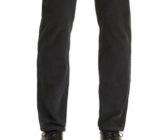 Calça Levi's Masculina 502 Taper Veludo Cotelê Preta Tamanho 36x30