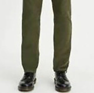 Calça Levi's 502 Taper Veludo Cotelê Masculina Verde Tamanho 38X32
