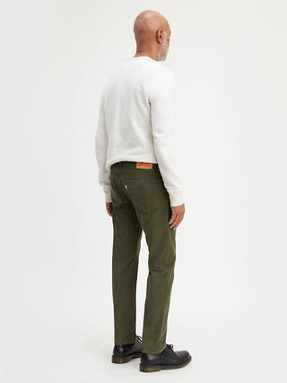 Calça Levi's 502 Taper Veludo Cotelê Masculina Verde Tamanho 33x30